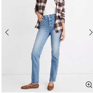 Madewell Classic Straight Full-Length Jeans